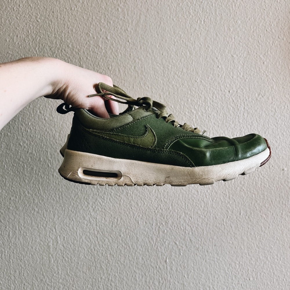 Green Nikes
